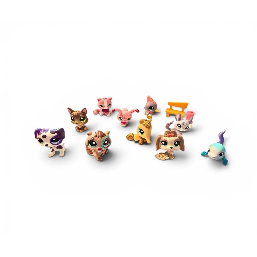 LPS Littlest Pet Shop Collector's 10 Pack #2129-#2138 All 10 Pets 2010 G2